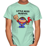 Little Miss Marvel - Mens T-Shirts RIPT Apparel Small / Mint Green