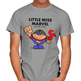 Little Miss Marvel - Mens T-Shirts RIPT Apparel Small / Sport Grey