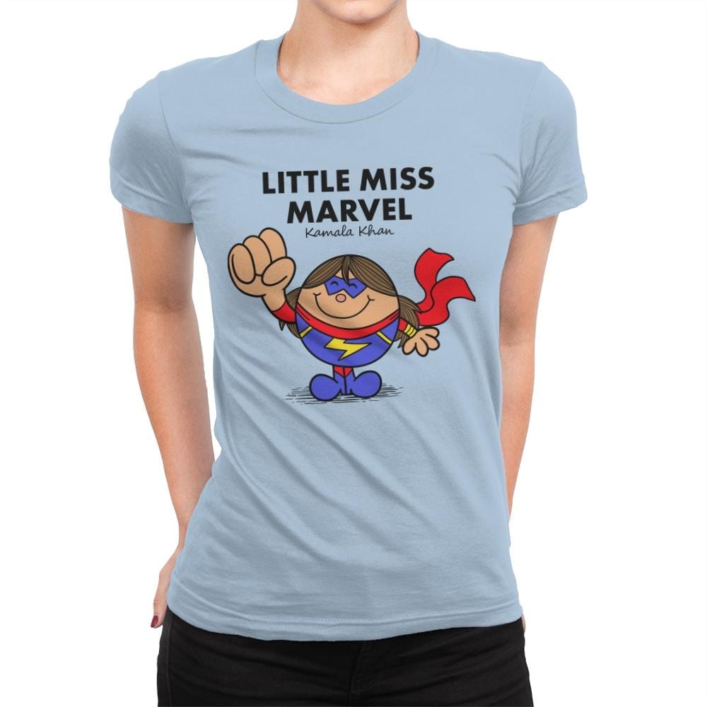 Little Miss Marvel - Womens Premium T-Shirts RIPT Apparel Small / Cancun