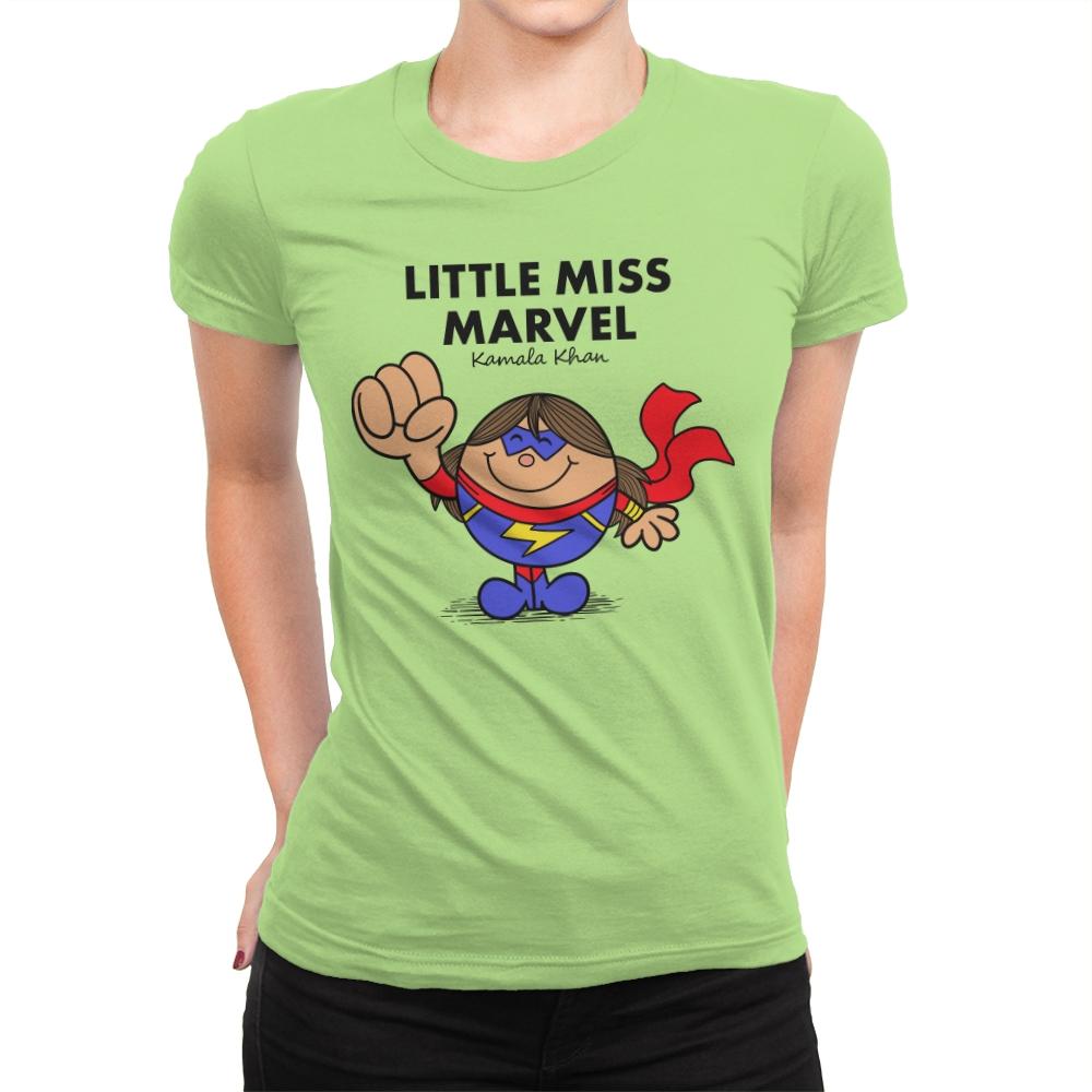 Little Miss Marvel - Womens Premium T-Shirts RIPT Apparel Small / Mint