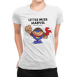 Little Miss Marvel - Womens Premium T-Shirts RIPT Apparel Small / White