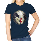 Little Red Head - Womens T-Shirts RIPT Apparel Small / Navy