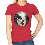 Little Red Head - Womens T-Shirts RIPT Apparel Small / Red