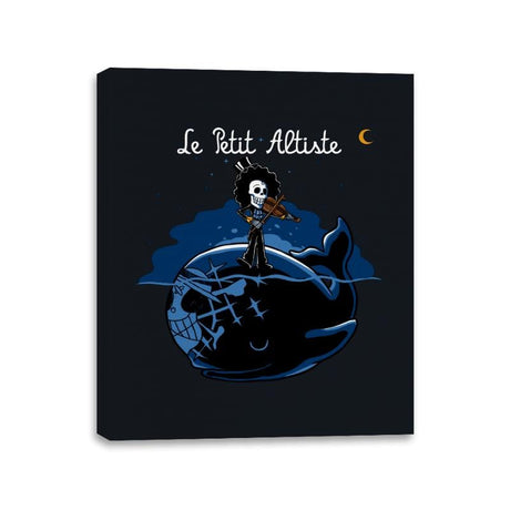 Little Violist - Canvas Wraps Canvas Wraps RIPT Apparel 11x14 / Black