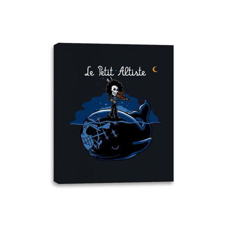 Little Violist - Canvas Wraps Canvas Wraps RIPT Apparel 8x10 / Black