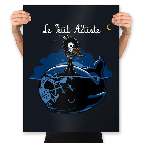 Little Violist - Prints Posters RIPT Apparel 18x24 / Black
