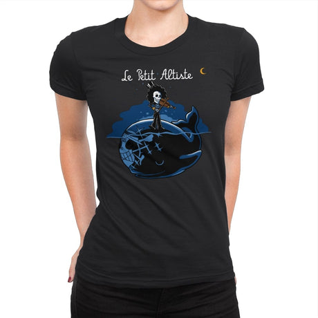 Little Violist - Womens Premium T-Shirts RIPT Apparel Small / Black