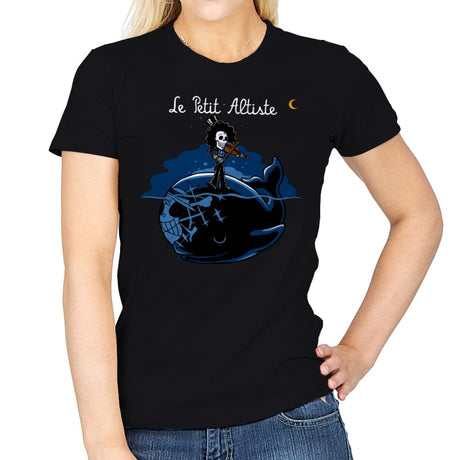 Little Violist - Womens T-Shirts RIPT Apparel Small / Black