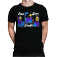 Live, Laugh, Love - Mens Premium T-Shirts RIPT Apparel Small / Black