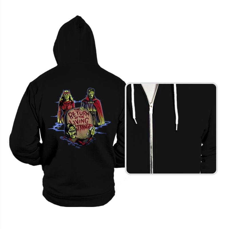 Living Strange - Hoodies Hoodies RIPT Apparel Small / Black