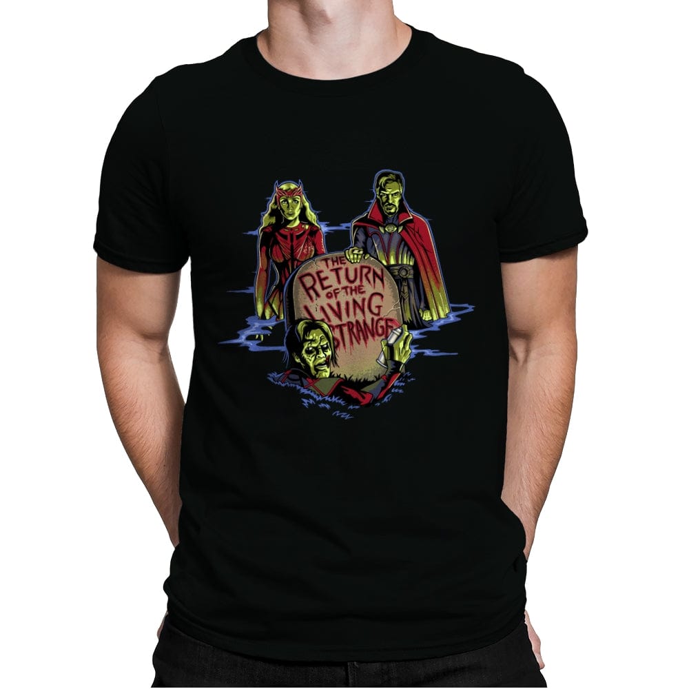 Living Strange - Mens Premium T-Shirts RIPT Apparel Small / Black