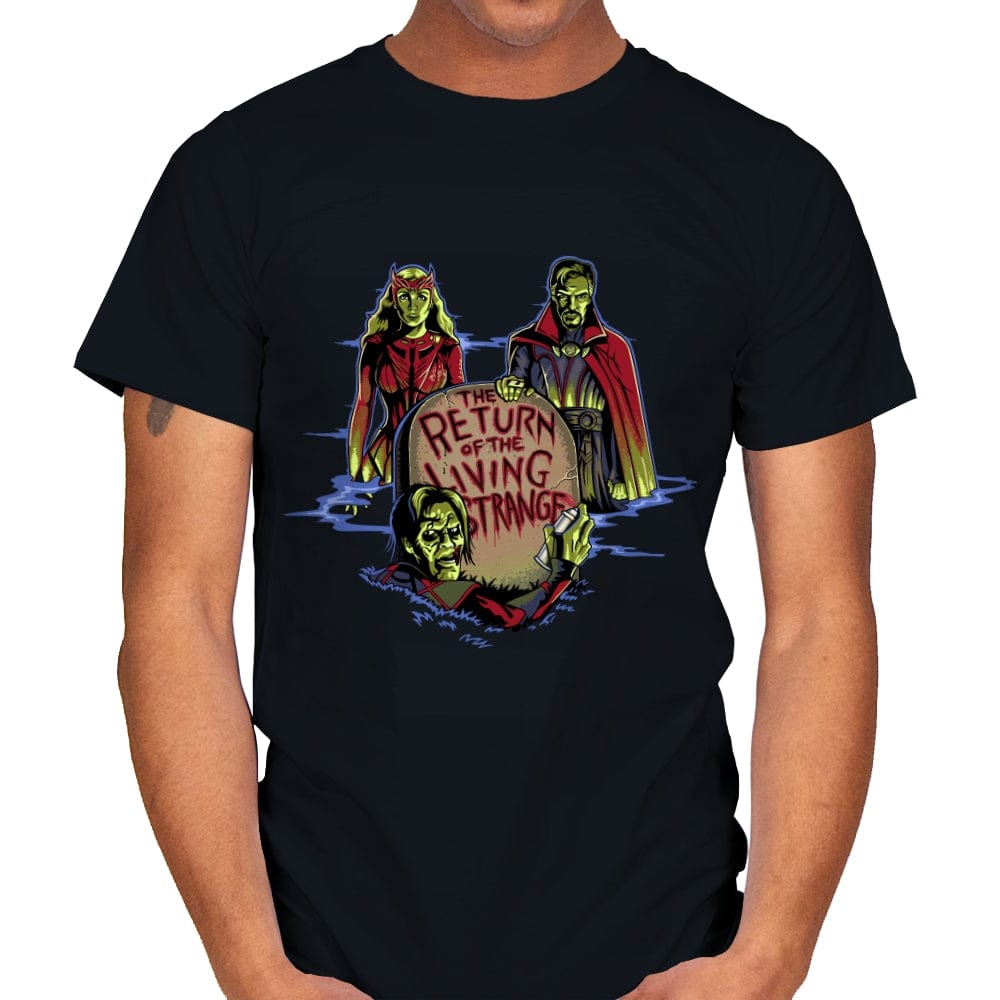 Living Strange - Mens T-Shirts RIPT Apparel Small / Black