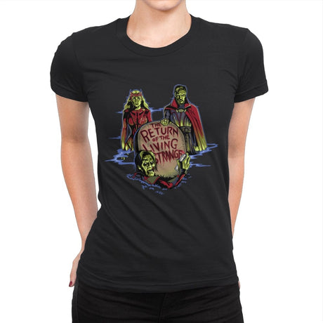 Living Strange - Womens Premium T-Shirts RIPT Apparel Small / Black