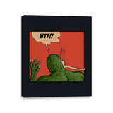 Lizard Slap - Canvas Wraps Canvas Wraps RIPT Apparel 11x14 / Black