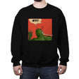 Lizard Slap - Crew Neck Sweatshirt Crew Neck Sweatshirt RIPT Apparel Small / Black