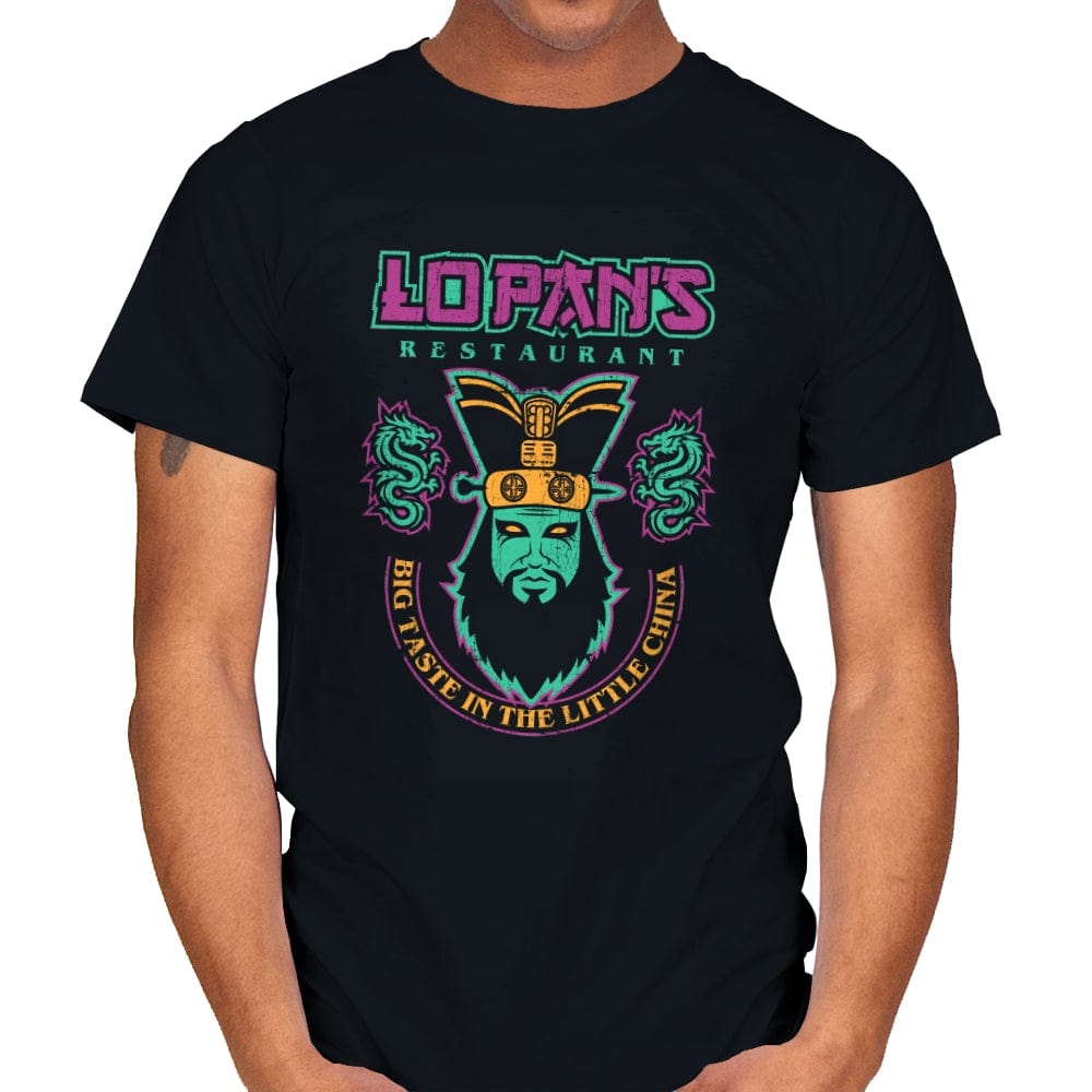Lo Pan's Restaurant - Mens T-Shirts RIPT Apparel Small / Black