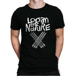 Logan by Nature - Mens Premium T-Shirts RIPT Apparel Small / Black