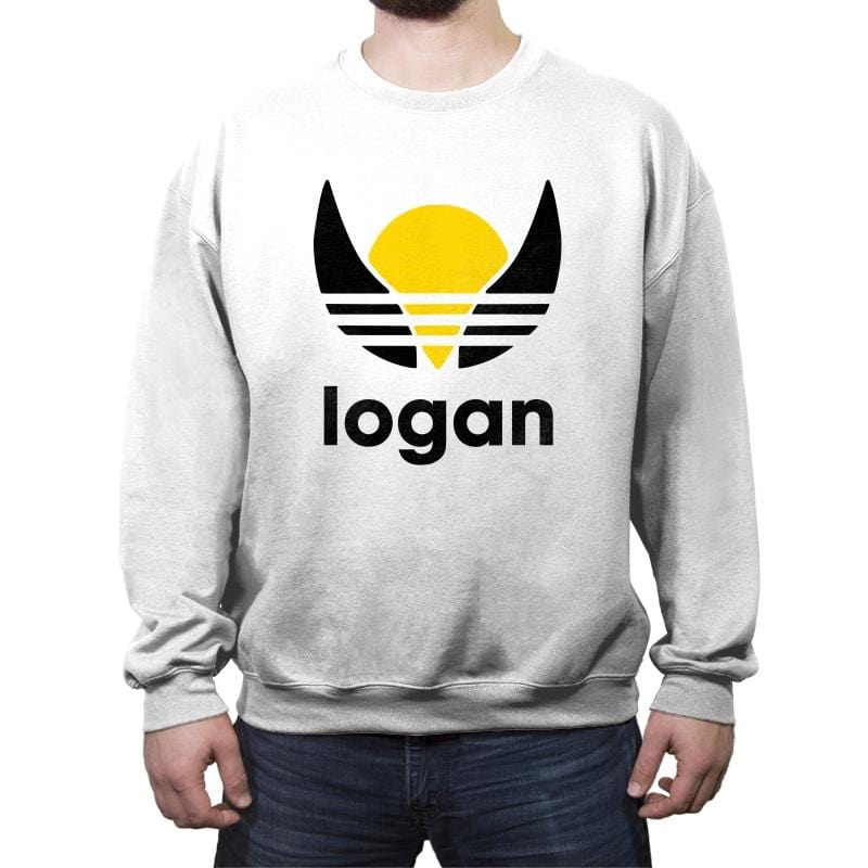 Logan Classic - Crew Neck Sweatshirt Crew Neck Sweatshirt RIPT Apparel Small / White