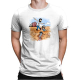 Logan & Laura Exclusive - Mens Premium T-Shirts RIPT Apparel Small / White