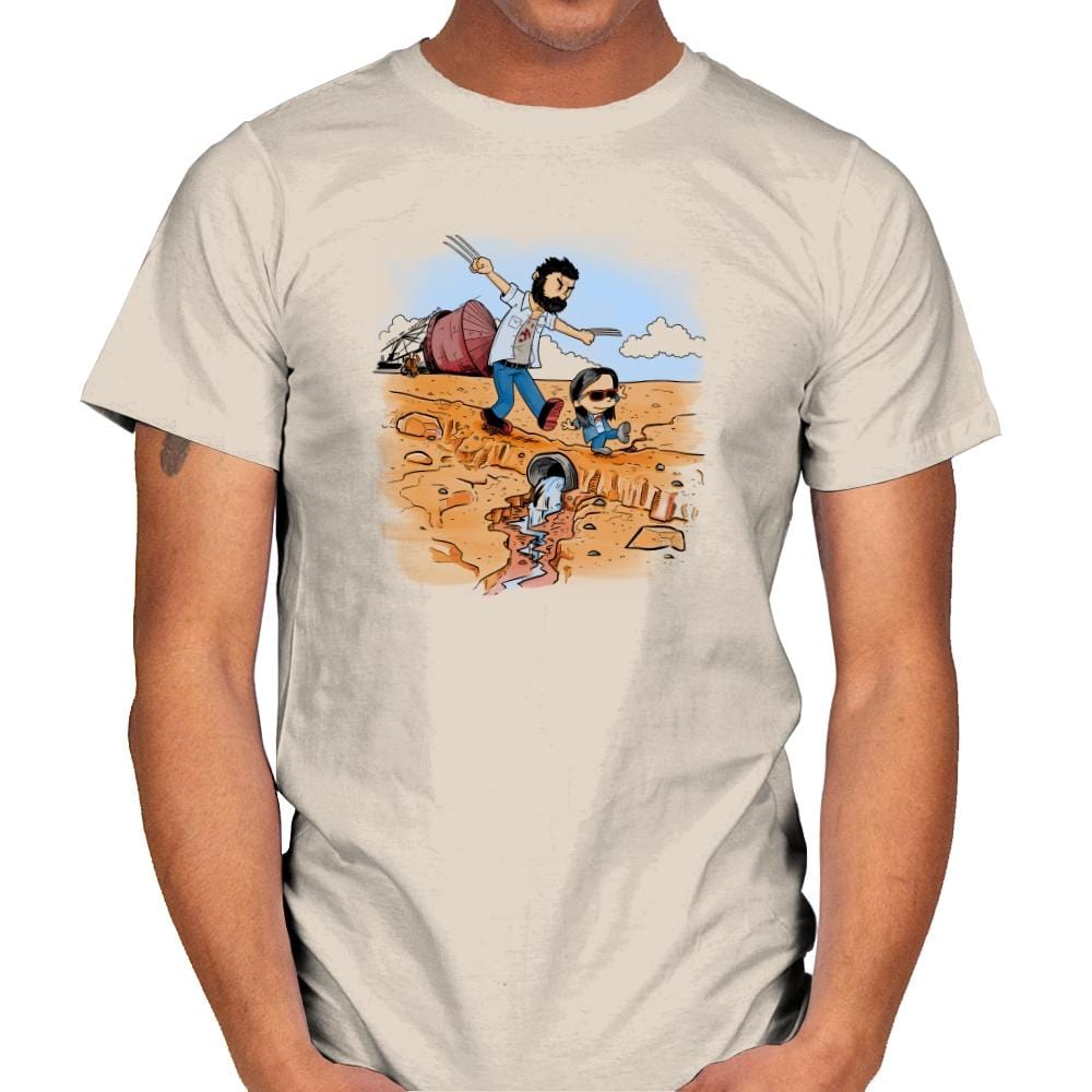 Logan & Laura Exclusive - Mens T-Shirts RIPT Apparel Small / Natural