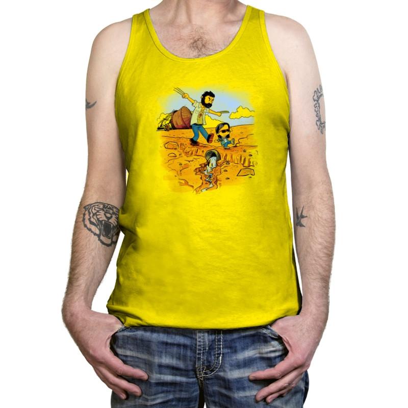 Logan & Laura Exclusive - Tanktop Tanktop RIPT Apparel X-Small / Neon Yellow