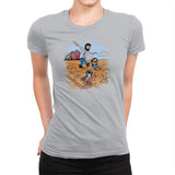 Logan & Laura Exclusive - Womens Premium T-Shirts RIPT Apparel Small / Heather Grey