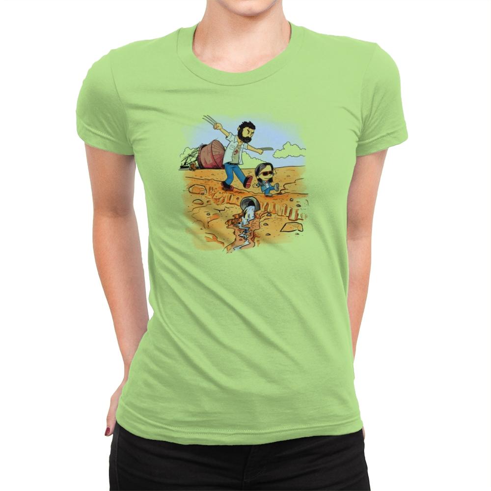Logan & Laura Exclusive - Womens Premium T-Shirts RIPT Apparel Small / Mint
