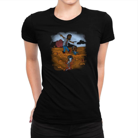 Logan & Laura Exclusive - Womens Premium T-Shirts RIPT Apparel Small / Natural