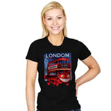 London Nekobasu - Womens T-Shirts RIPT Apparel Small / Black
