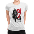 Lone Ghoul and Cub - Womens Premium T-Shirts RIPT Apparel Small / White