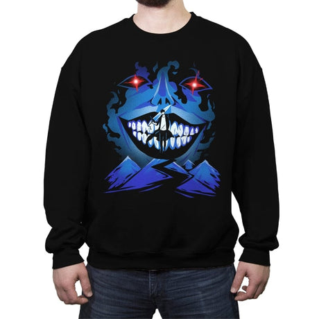 Lone Hunter - Crew Neck Sweatshirt Crew Neck Sweatshirt RIPT Apparel Small / Black