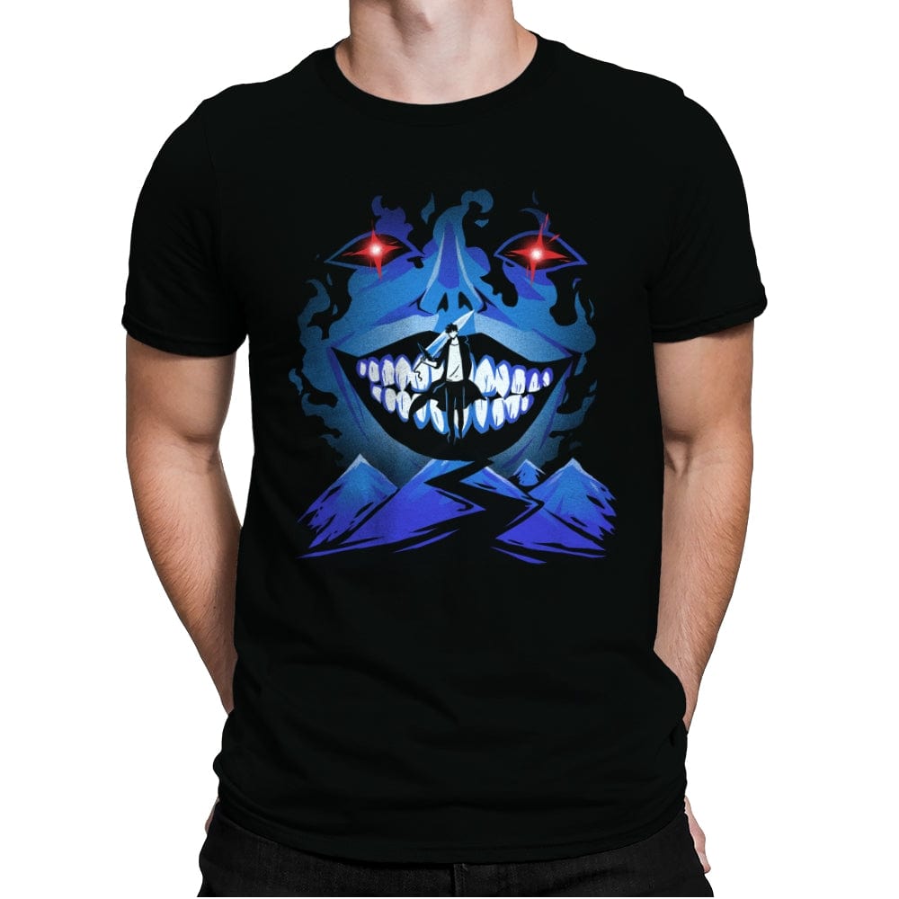 Lone Hunter - Mens Premium T-Shirts RIPT Apparel Small / Black
