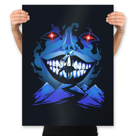 Lone Hunter - Prints Posters RIPT Apparel 18x24 / Black