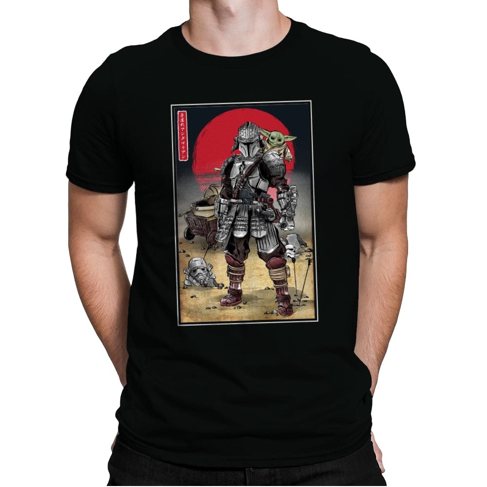 Lone Ronin and Cub - Best Seller - Mens Premium T-Shirts RIPT Apparel Small / Black