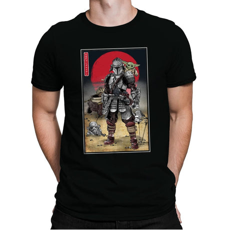 Lone Ronin and Cub - Best Seller - Mens Premium T-Shirts RIPT Apparel Small / Black