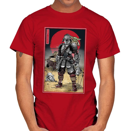 Lone Ronin and Cub - Best Seller - Mens T-Shirts RIPT Apparel Small / Red