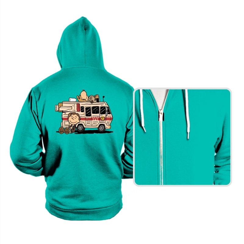Lone Star and Barf - Hoodies Hoodies RIPT Apparel Small / Teal