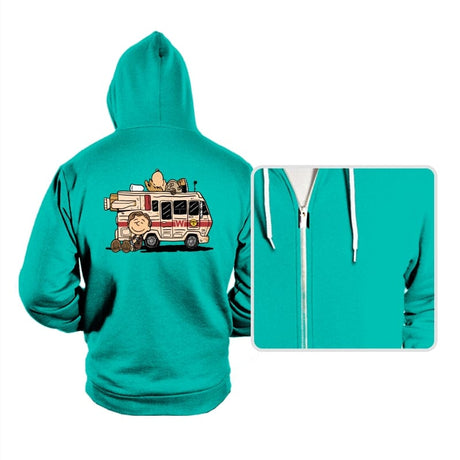 Lone Star and Barf - Hoodies Hoodies RIPT Apparel Small / Teal