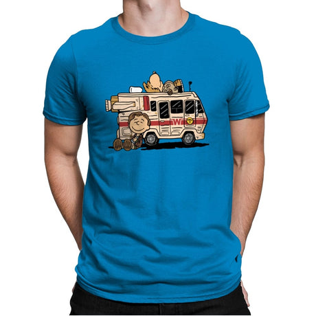 Lone Star and Barf - Mens Premium T-Shirts RIPT Apparel Small / Turqouise
