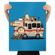 Lone Star and Barf - Prints Posters RIPT Apparel 18x24 / Sapphire