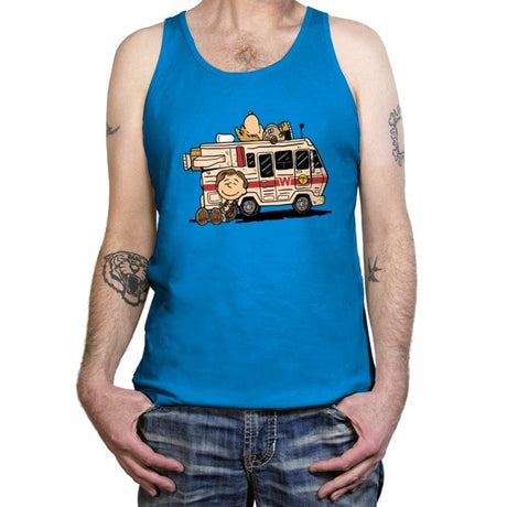 Lone Star and Barf - Tanktop Tanktop RIPT Apparel X-Small / Teal