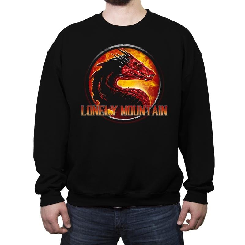 Lonely Mountain - Crew Neck Sweatshirt Crew Neck Sweatshirt RIPT Apparel