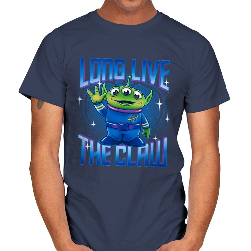 Long Live The Claw - Mens T-Shirts RIPT Apparel Small / Navy