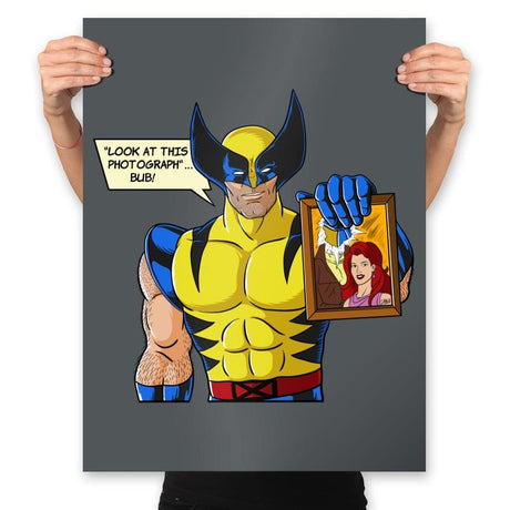 Look at this Photograph. - Prints Posters RIPT Apparel 18x24 / Charcoal