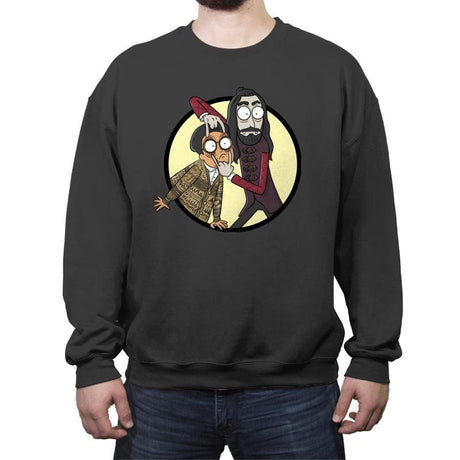 Look Guillermo - Crew Neck Sweatshirt Crew Neck Sweatshirt RIPT Apparel Small / Charcoal