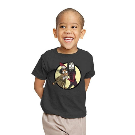 Look Guillermo - Youth T-Shirts RIPT Apparel X-small / Charcoal