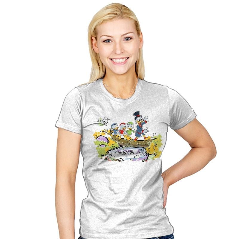 Looking for adventure  - Womens T-Shirts RIPT Apparel Small / White