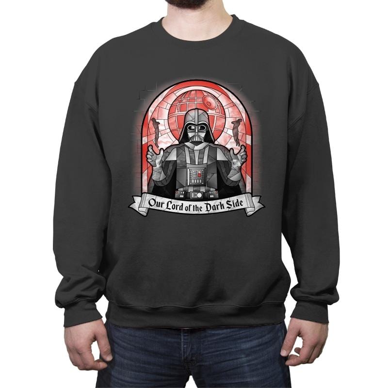 Lord of the Dark Side - Crew Neck Sweatshirt Crew Neck Sweatshirt RIPT Apparel Small / Charcoal