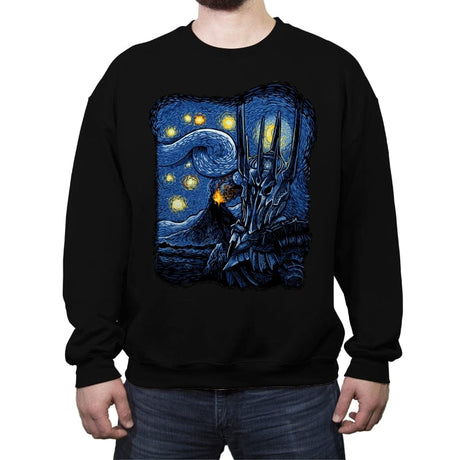 Lord Van Gogh - Crew Neck Sweatshirt Crew Neck Sweatshirt RIPT Apparel Small / Black