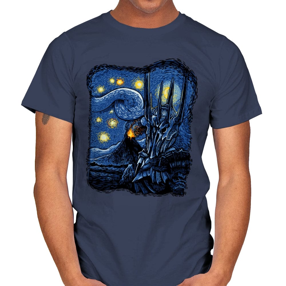 Lord Van Gogh - Mens T-Shirts RIPT Apparel Small / Navy